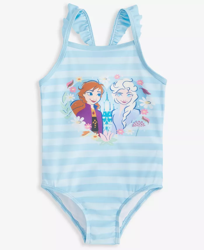 

Купальник цельнокроеный для девочек Frozen, синий