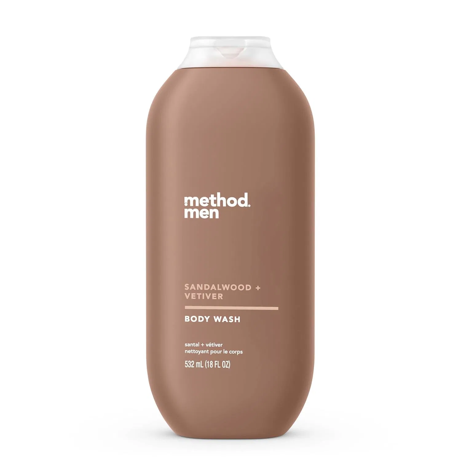 Мужской гель для душа «Sandalwood + Vetiver» от Method Men, 532 мл Method