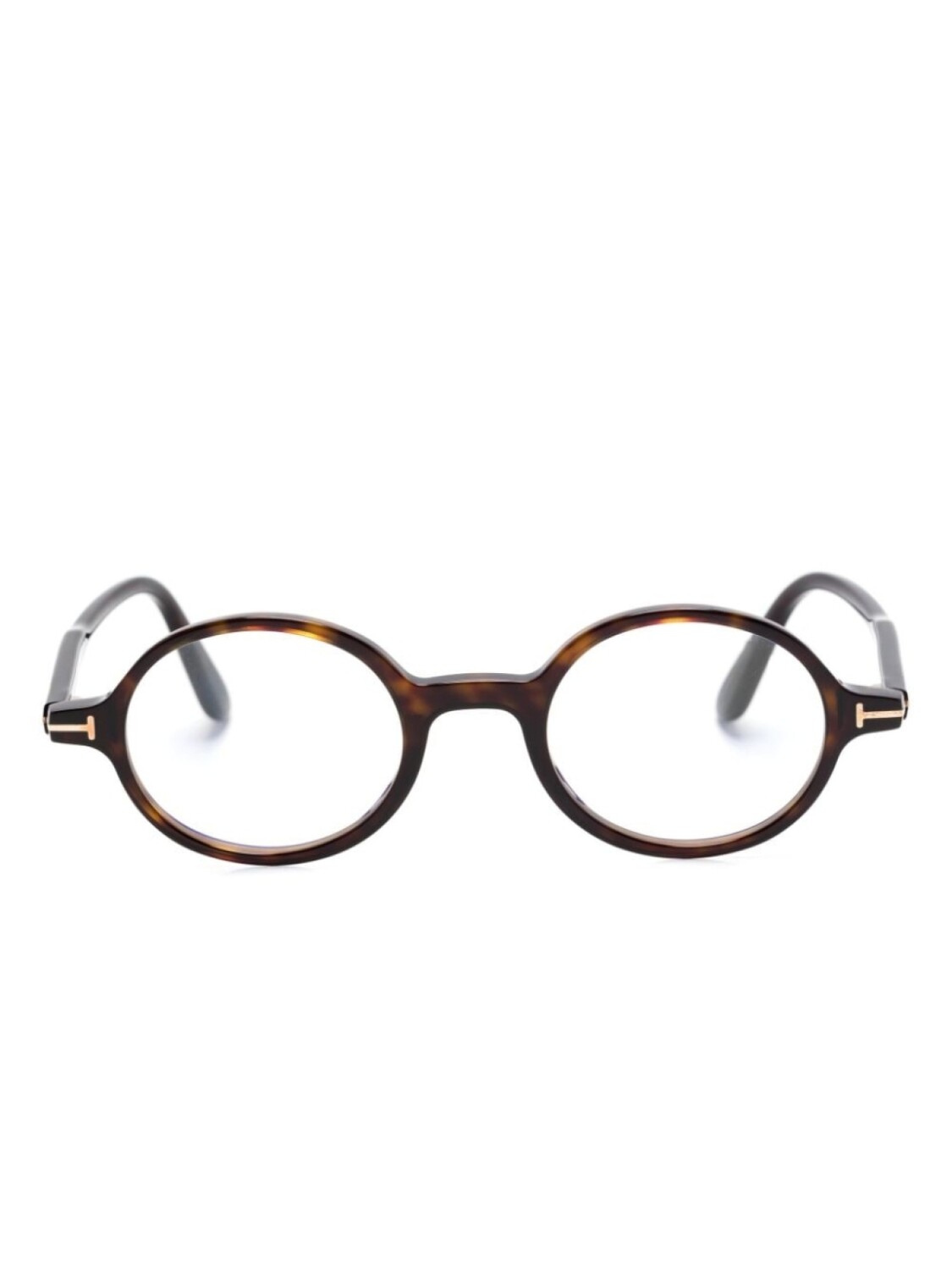 

TOM FORD Eyewear очки FT5975B в круглой оправе, коричневый