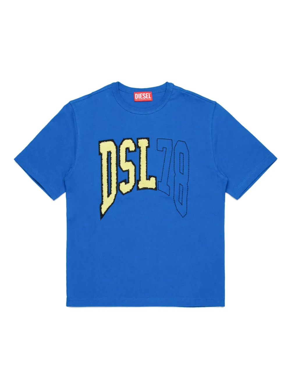 

Футболка с логотипом Diesel Kids, синий