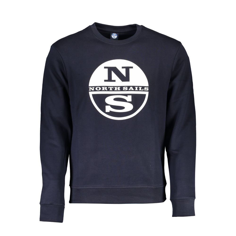 

Синий хлопковый свитер North Sails