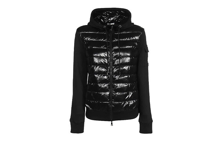 

Пуховик женский черный Moncler