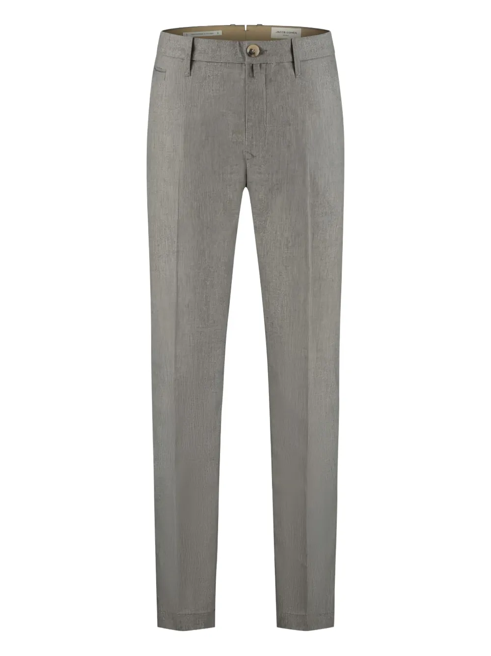 

Брюки прямого кроя со складками JACOB COHEN, серый