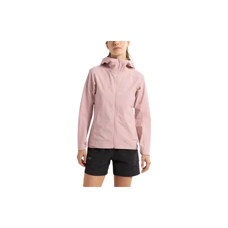 Куртка ветровка Arc'teryx GAMMA LIGHTWEIGHT водонепроницаемая, ветрозащитная, дышащая, износостойкая, быстросохнущая Arcteryx, Evening Mist Pink — фото 2