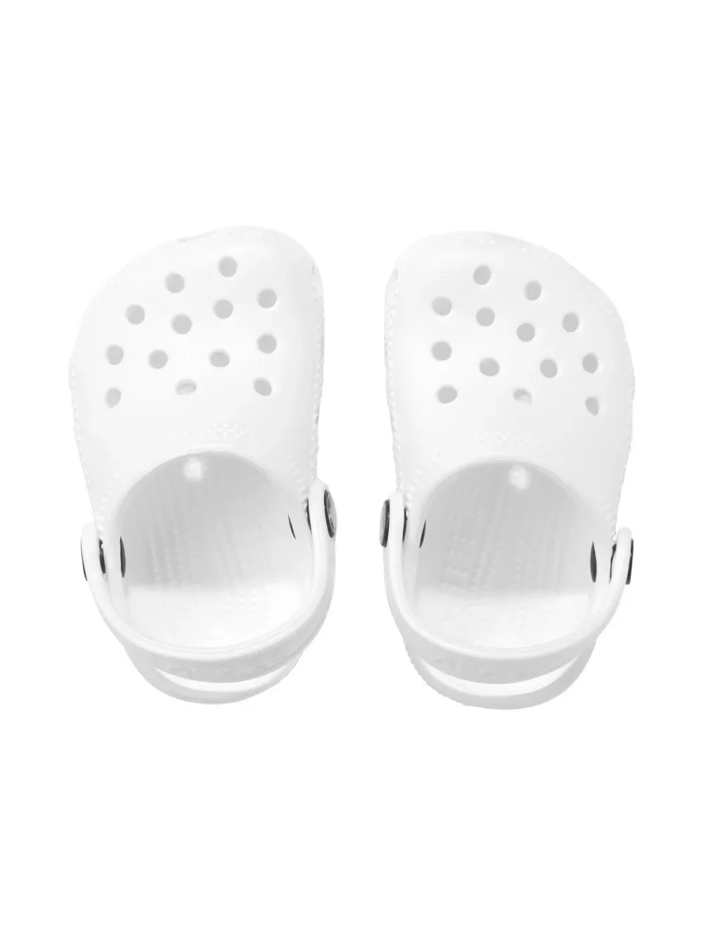 Кроксы с ремешком на пятке Crocs Kids, белый — фото 4