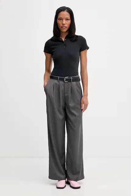 Поло женское slim fit RORY Levi's, черный — фото 2