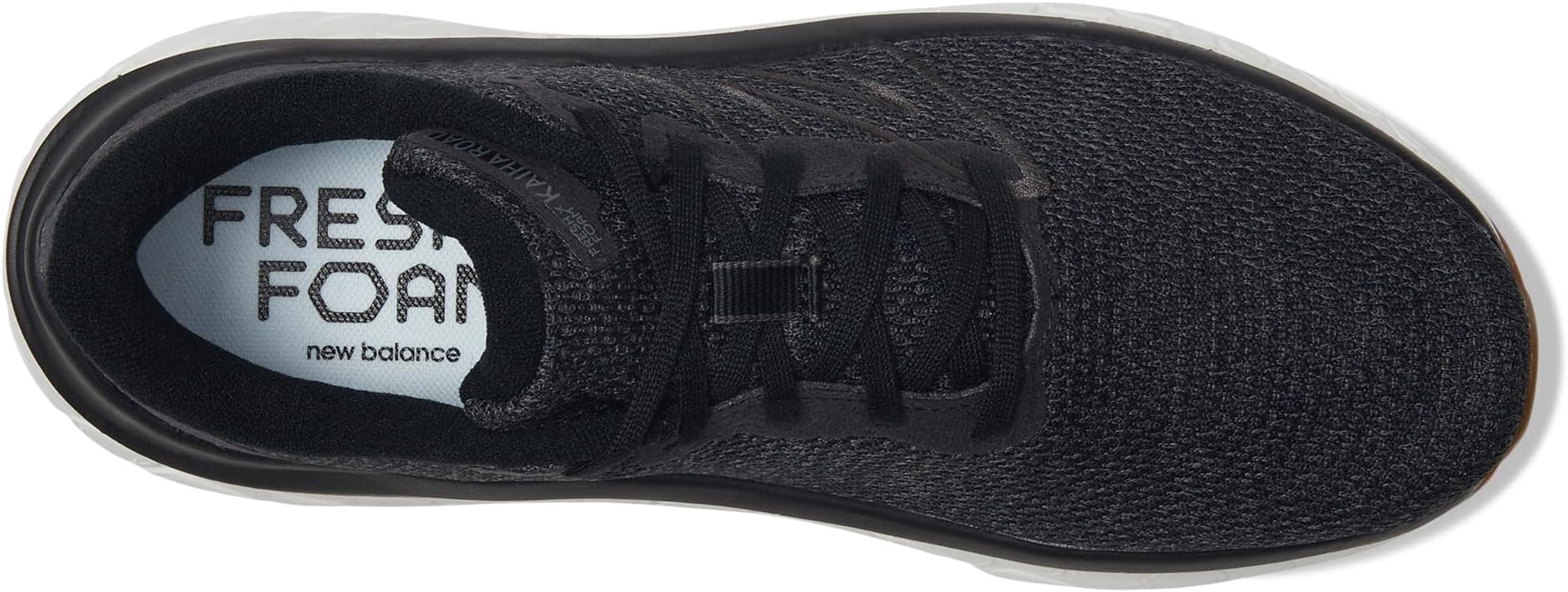 Кроссовки New Balance Men's Fresh Foam X Kaiha Road v1, Black/Castlerock/Gum 02 — фото 2