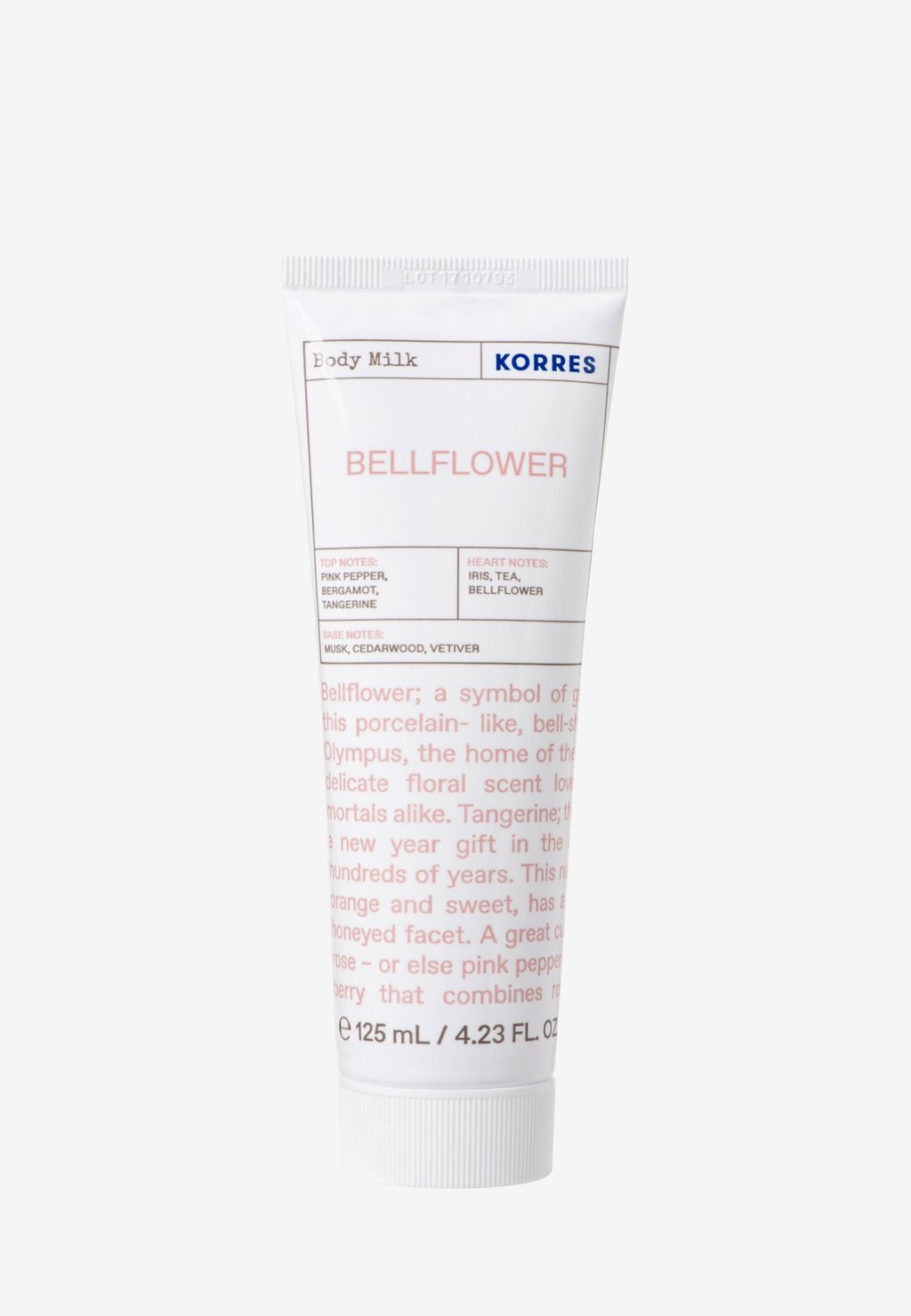 

Увлажнение Bellflower Body Milk KORRES