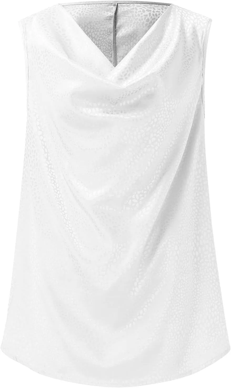 Топ на бретелях, сатиновый, Party Blouse, белый — фото 2