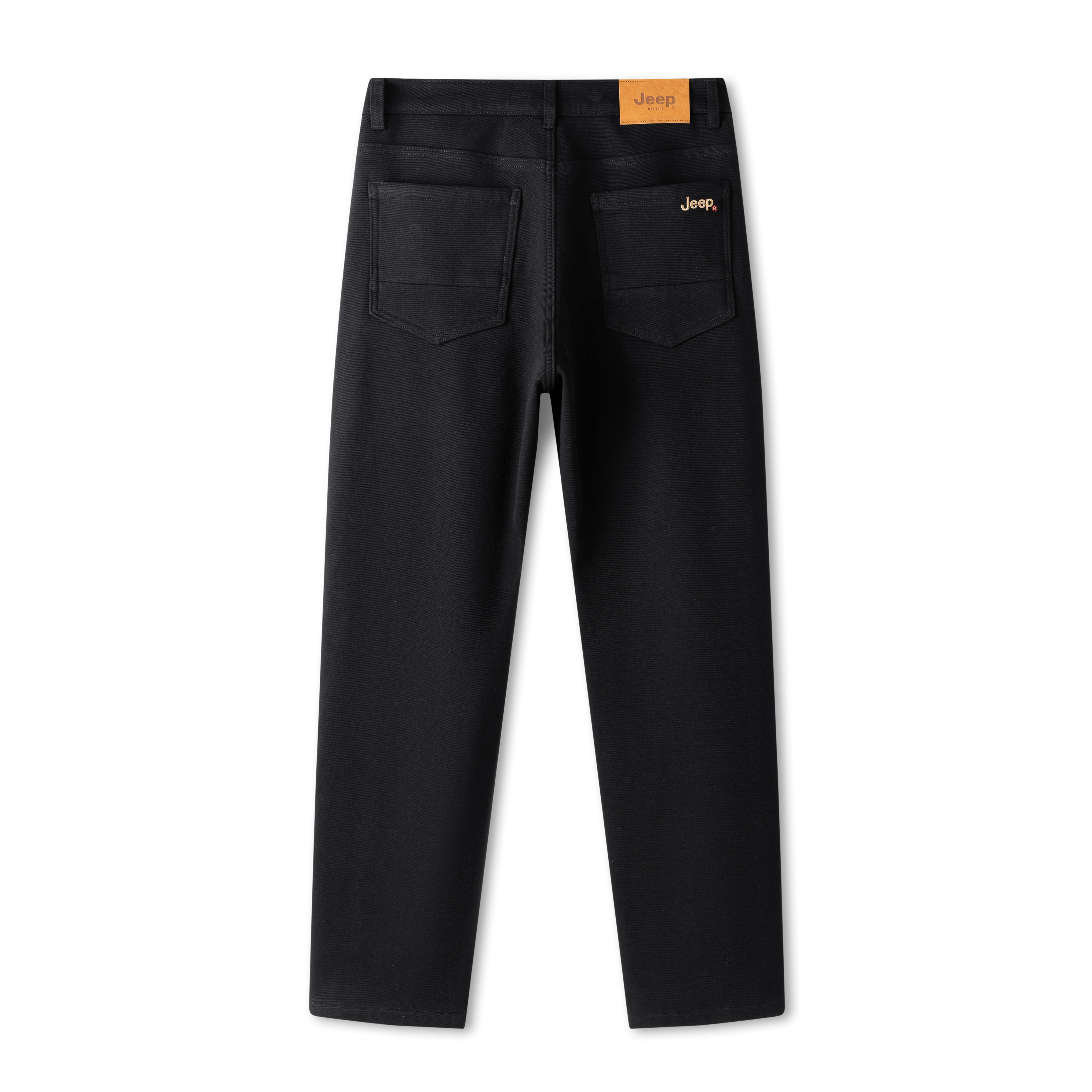 

Джинсы Lifestyle Unisex Moderate Straight Fit Jeep, черный (fleece-lined)