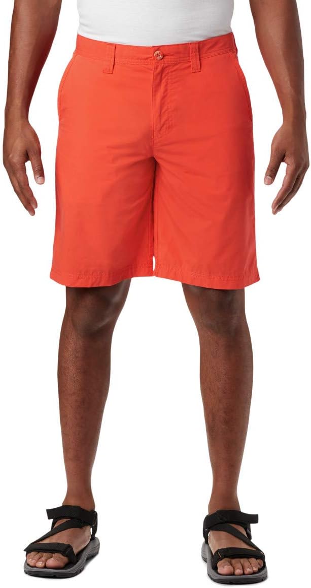 

Мужские шорты Columbia Washed Out, хлопок, классический крой, Wildfire