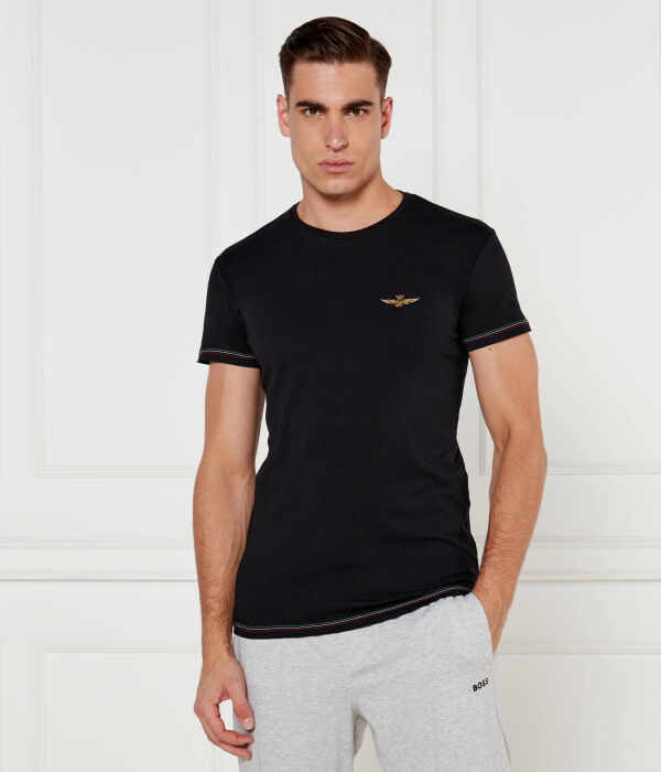 

Футболки Regular fit Aeronautica Militare, черный