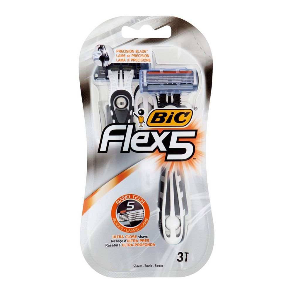 

Бритва Flex5 maquinilla de afeitar Bic, 3 шт