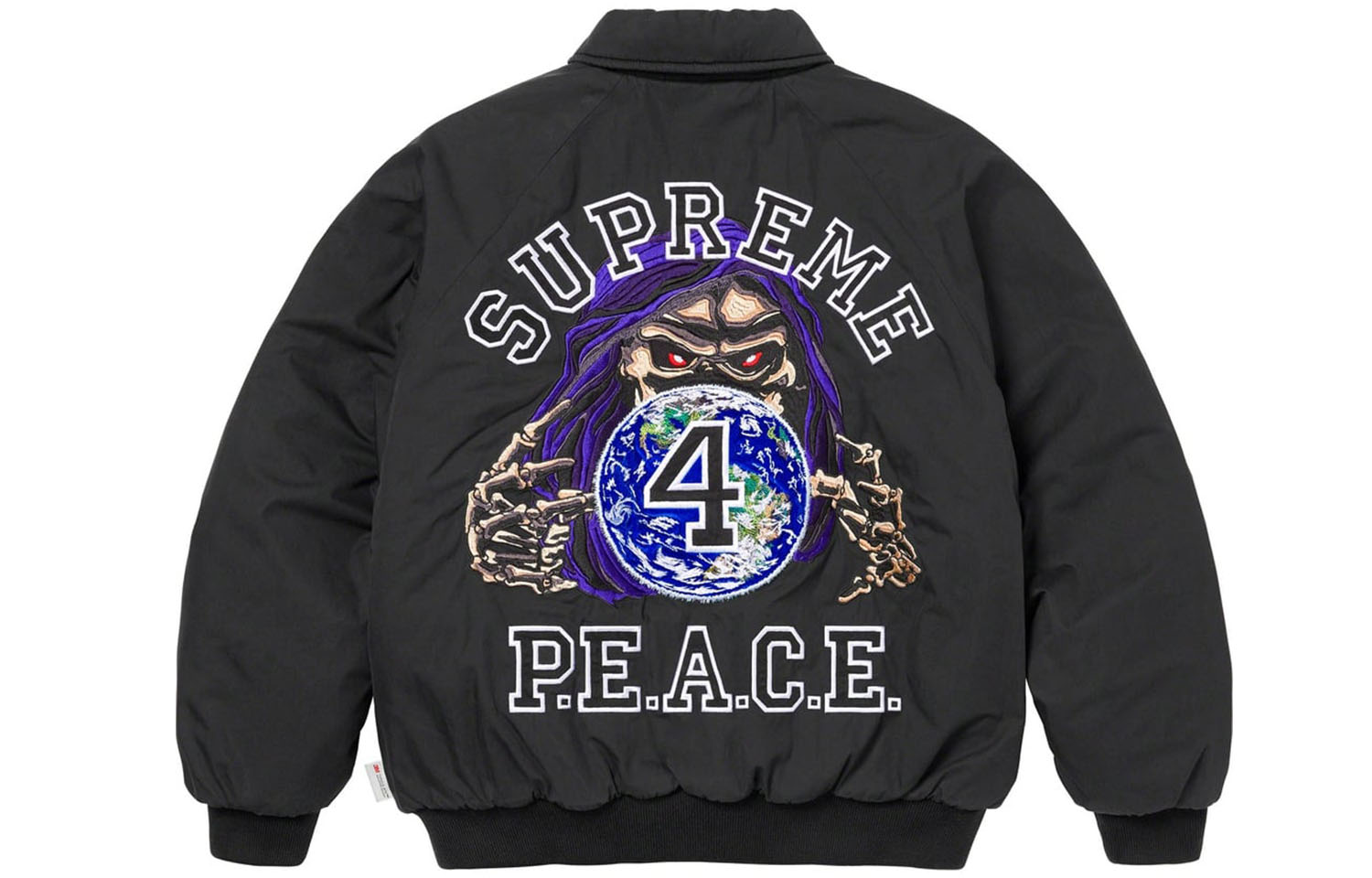 

Куртка Supreme Peace Embroidered, черный