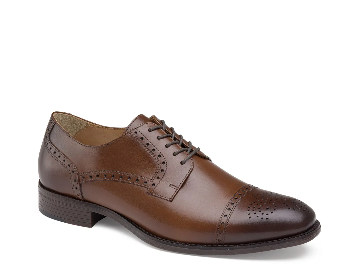 

Оксфорды Lewis Oxford Johnston & Murphy, цвет cognac
