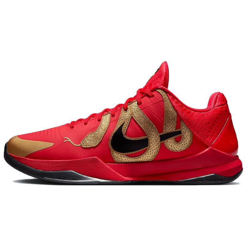 

Кобе 5 Протро год змеи университетский Nike, красный/Metallic/черный
