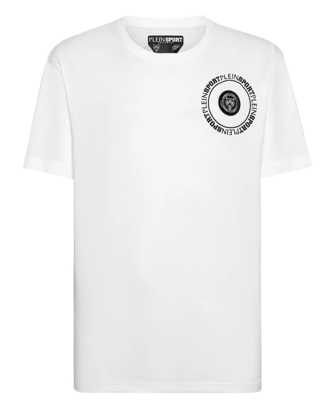 

Футболка rundhals carbon tiger Plein Sport, белый