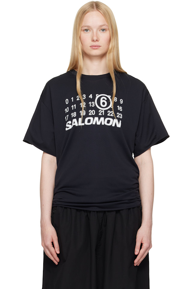 

Футболка Salomon Edition бесшовная спортивная Mm6 Maison Margiela, черный