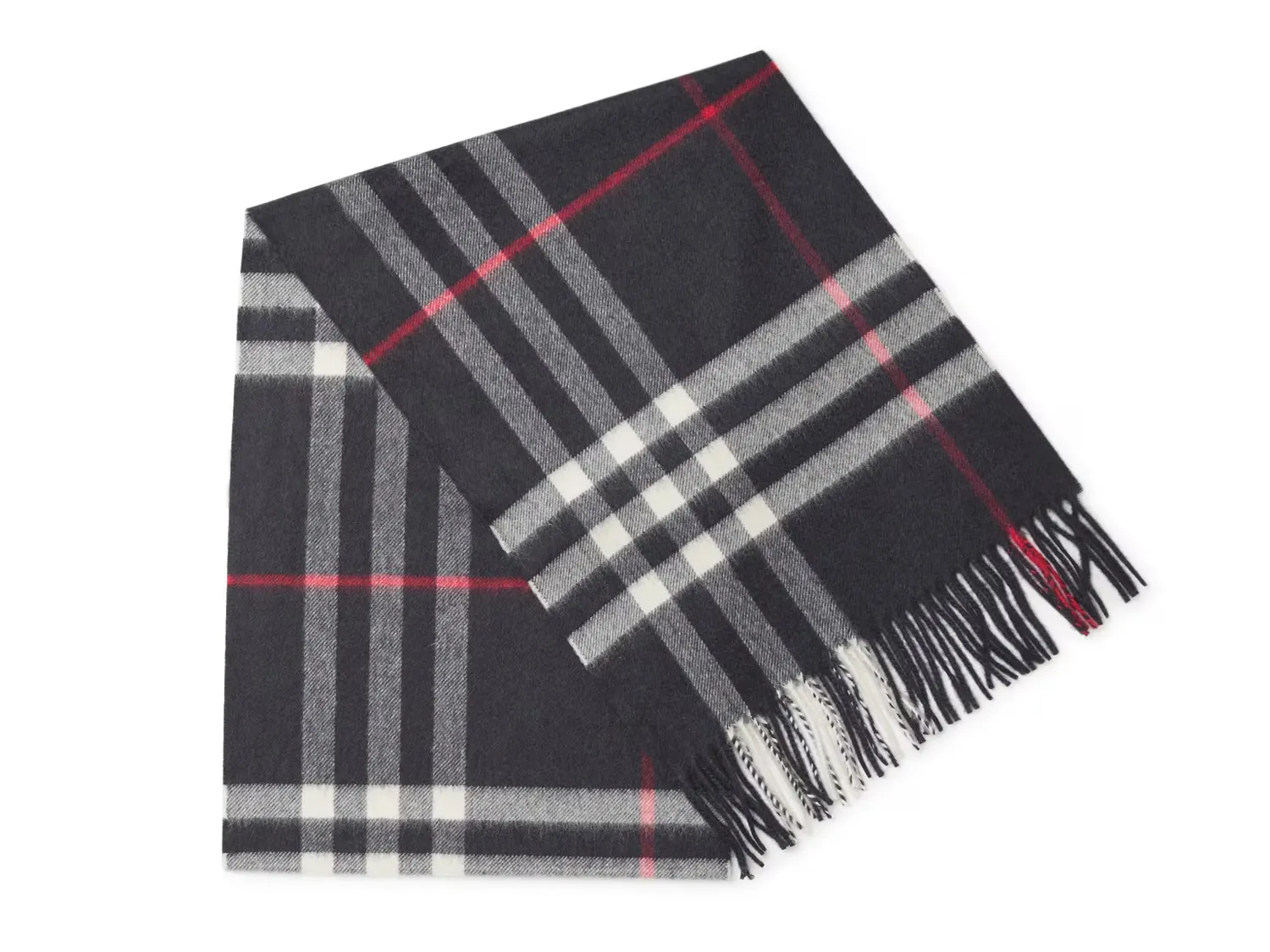 

Гигантский шарф из кашемира Burberry, Navy Plaid Print