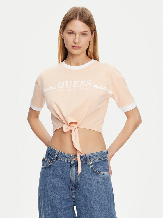 

Футболка обычного кроя V5GI05 I3Z14 Guess, оранжевый