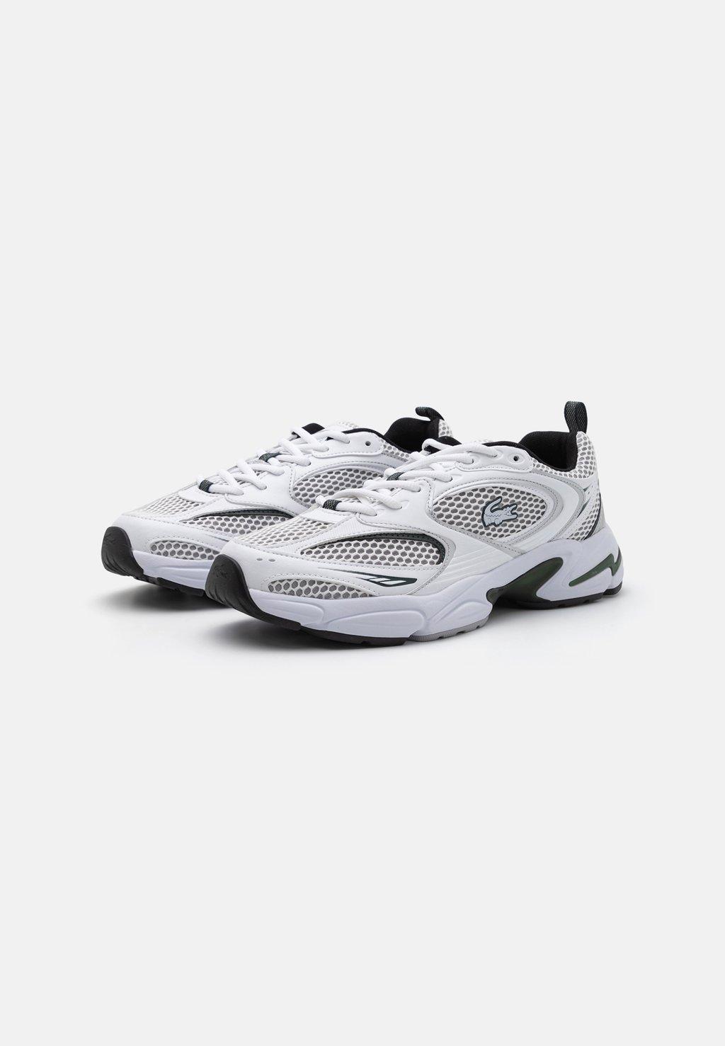 Кроссовки мужские Lacoste Storm 96 2K, белый/темно-зеленый