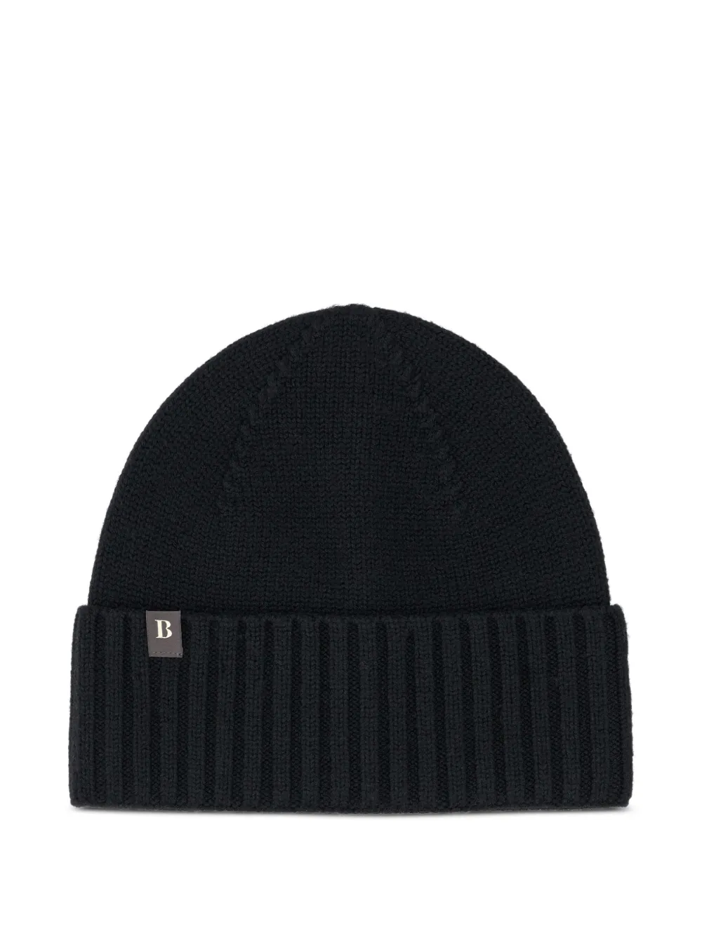 

Шапка бини в рубчик Boggi Milano, черный