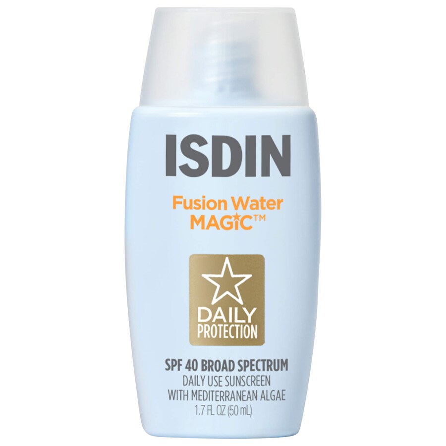 

Солнцезащитный крем Fusion Water Magic SPF 40 с гиалуроновой кислотой и витамином Е. ISDIN, 1.7 oz/50 mL