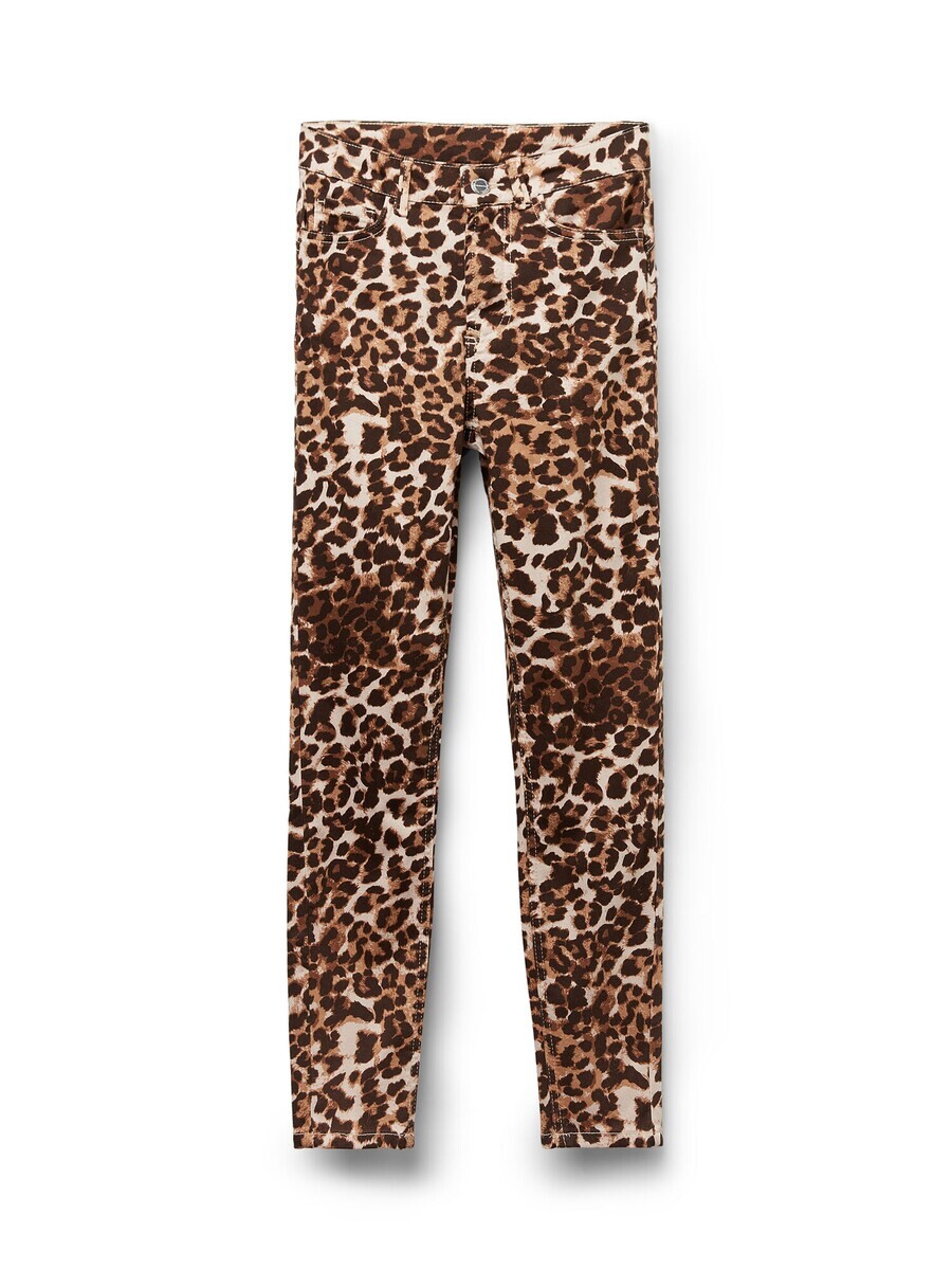 

Брюки CALZEDONIA Skinny Pants, коричневый/черный