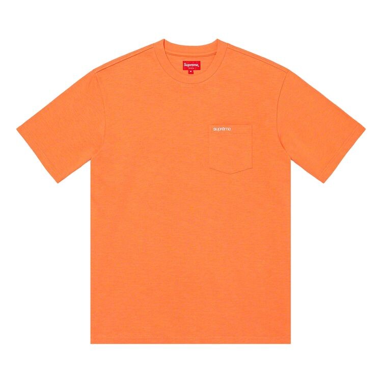 

Футболка Supreme Short-Sleeve Pocket Tee Peach, оранжевый