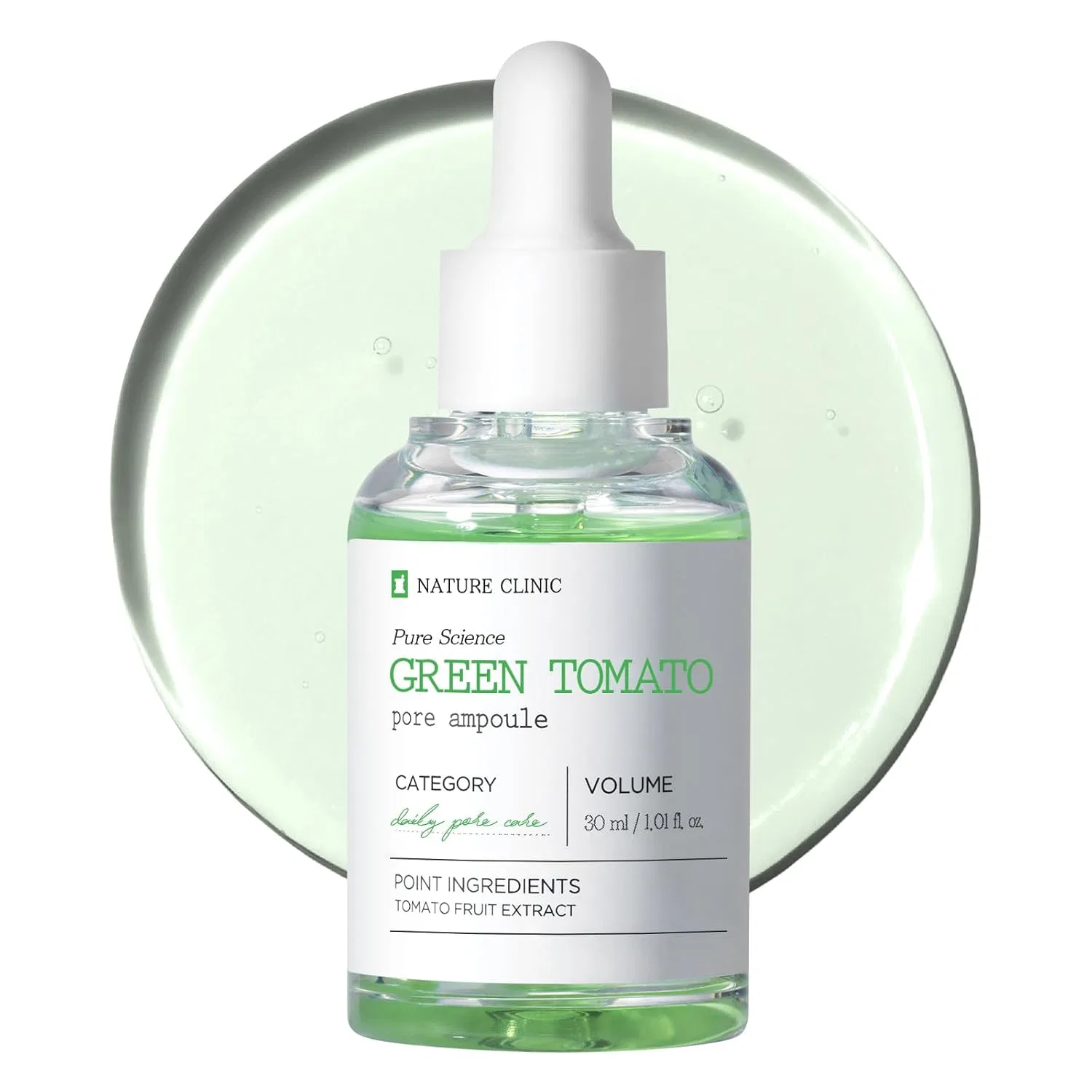 Сыворотка Tosowoong — Ампула для сужения пор «Green Tomato Pore Ampoule» от