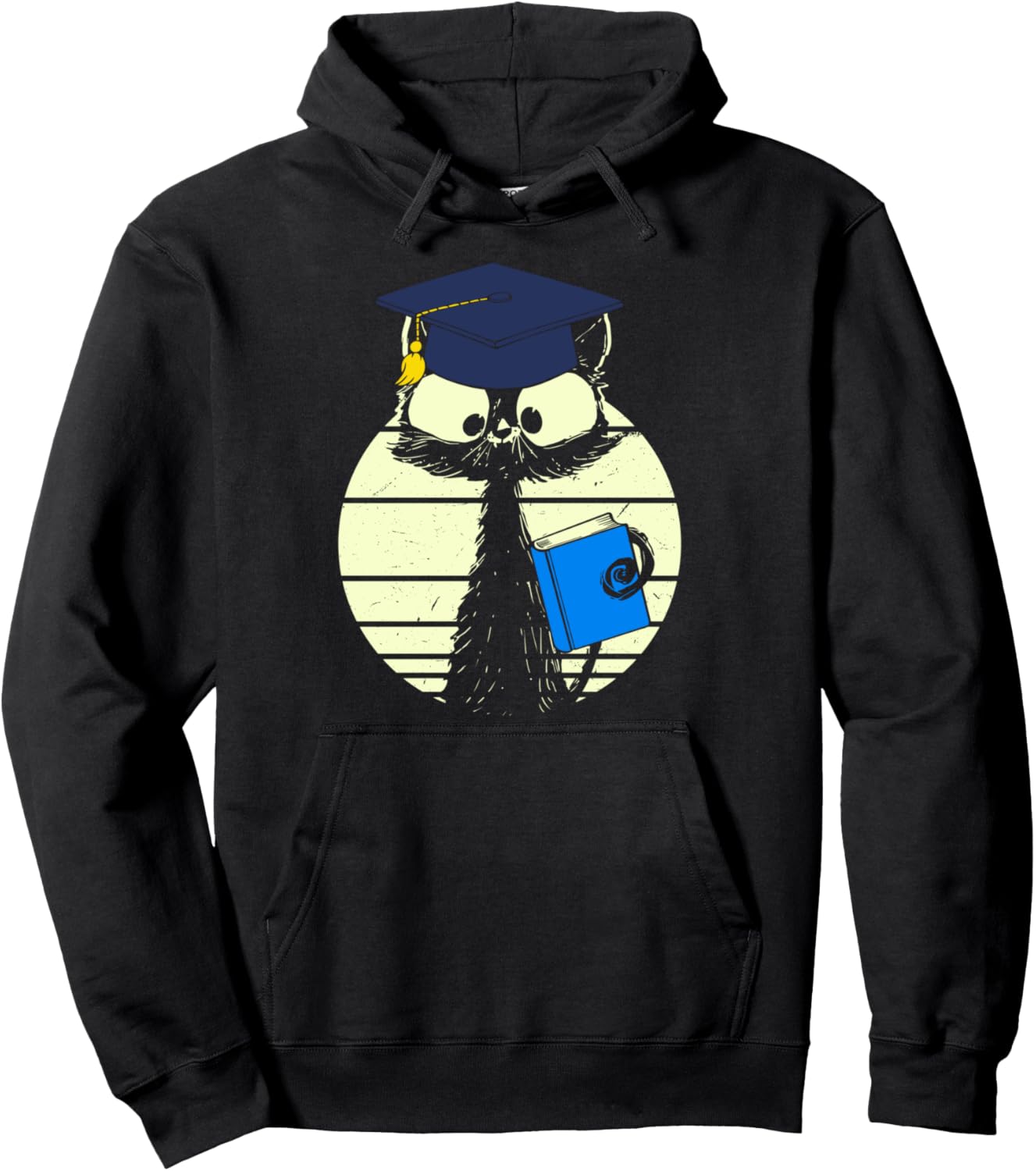 

Худи с надписью «Выпускник программы бакалавриата по специальности «Мастер-кот» 2023 года» Study Graduation Master 2023 Students, черный