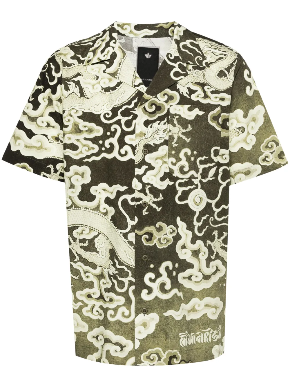

Рубашка Cloud Dragon Maharishi, зеленый