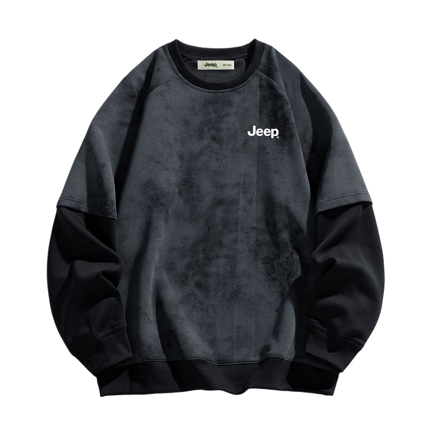 

Свитшот Leisure Collection Unisex Jeep, dirty черный