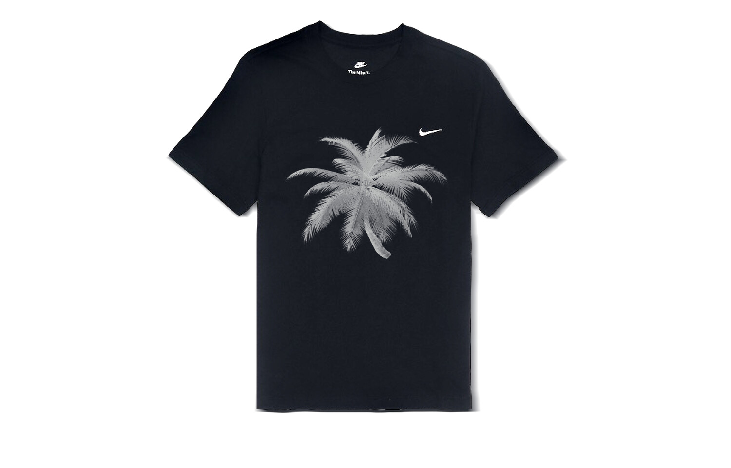 

Спортивная футболка унисекс черная Nike, черный