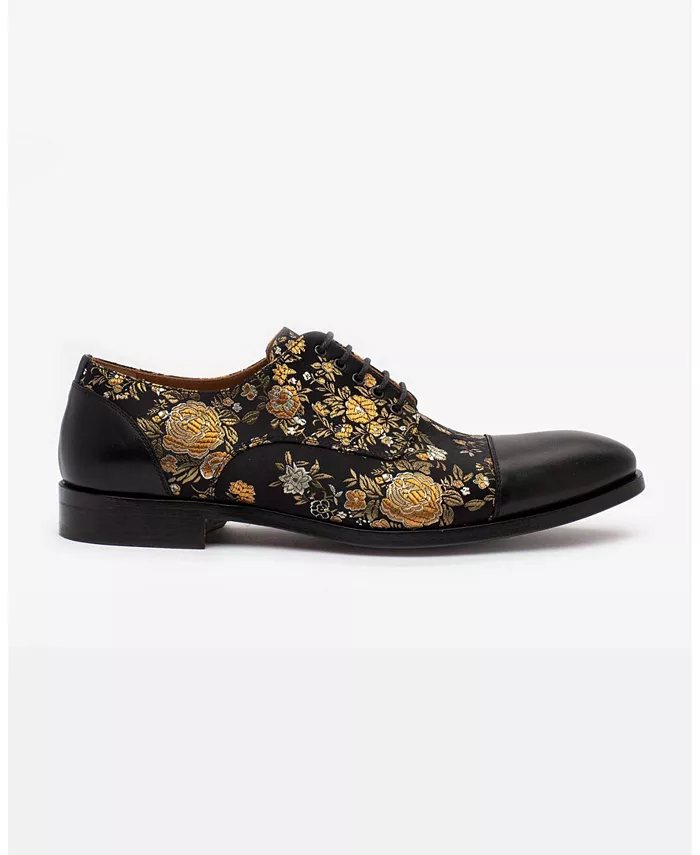 

Мужские туфли Jack Handcrafted Leather, Velvet and Wool Taft, мультиколор