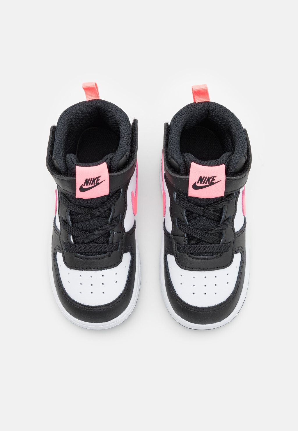 Кроссовки высокие COURT BOROUGH MID UNISEX Nike Sportswear, цвет black/sunset pulse/white — фото 4