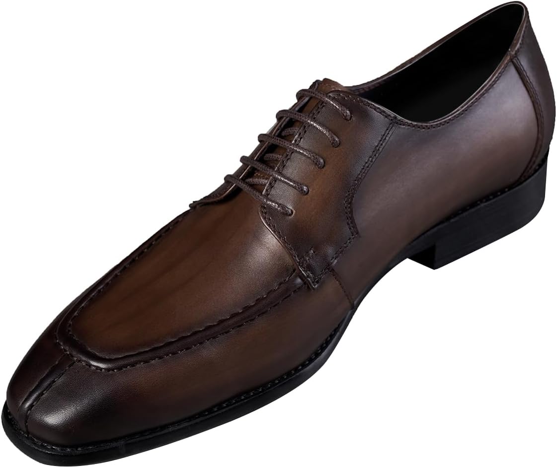 

Мужские оксфорды Santimon, черные туфли с кожаными шнурками, дерби, модные деловые повседневные оксфорды для мужчин