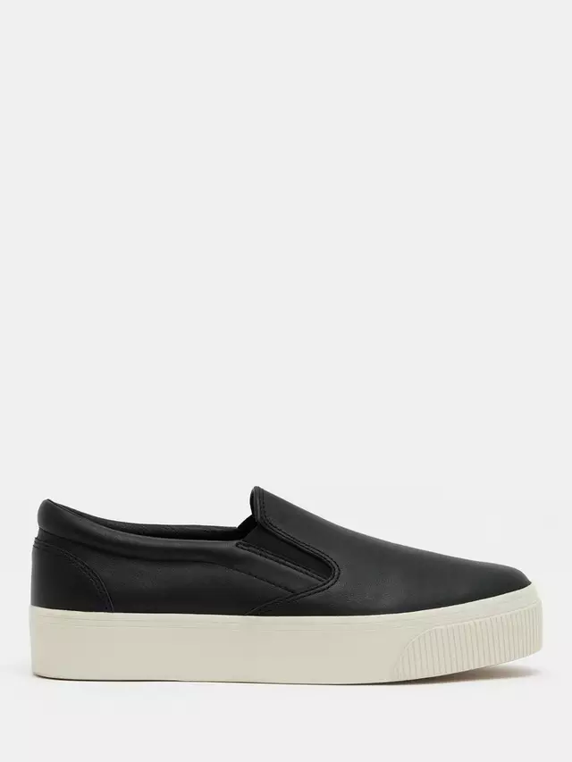 

Кроссовки HUSH Gili Leather Flatform, черный