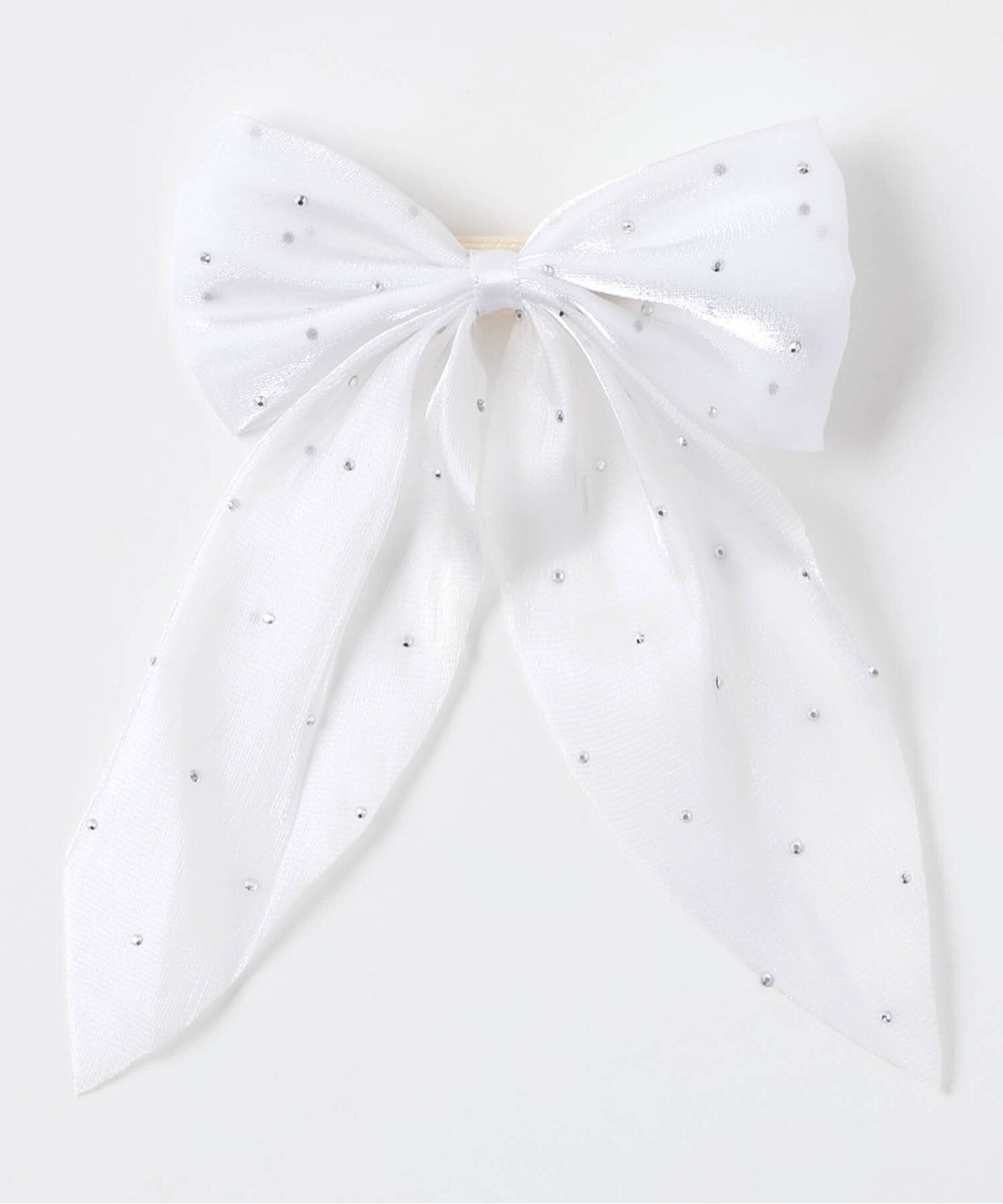 Заколка для волос из тюля с украшениями. Apres Les Cours, off white