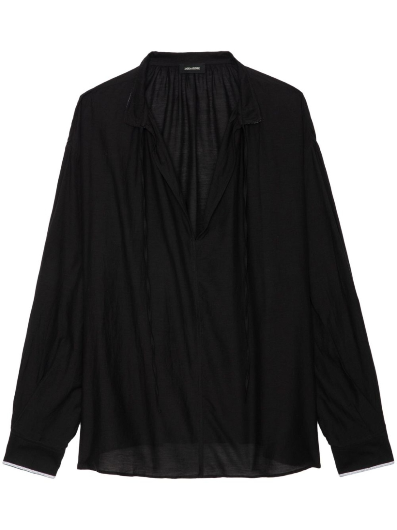 

Zadig&Voltaire блузка Troene, черный
