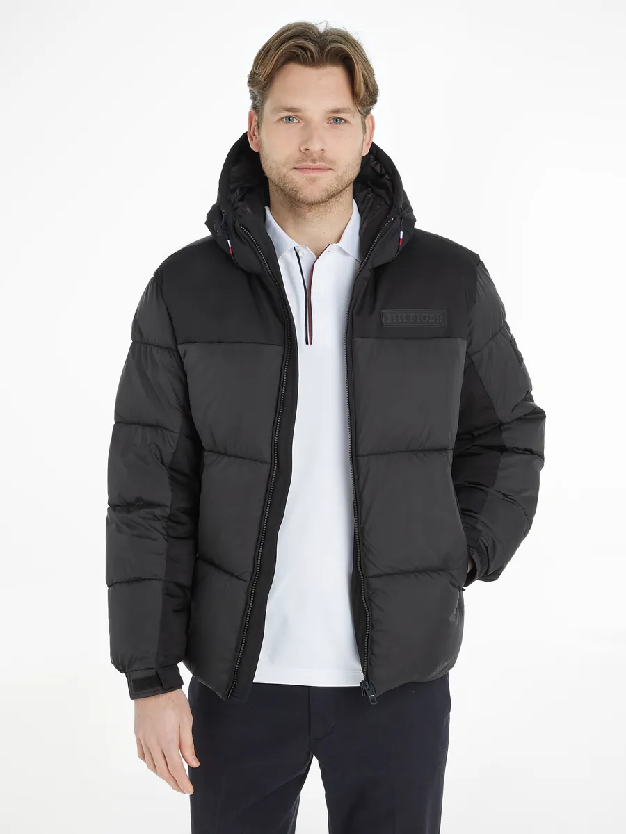 

Стеганая куртка Tommy Hilfiger "NEW YORK HOODED JACKET", с капюшоном, черный