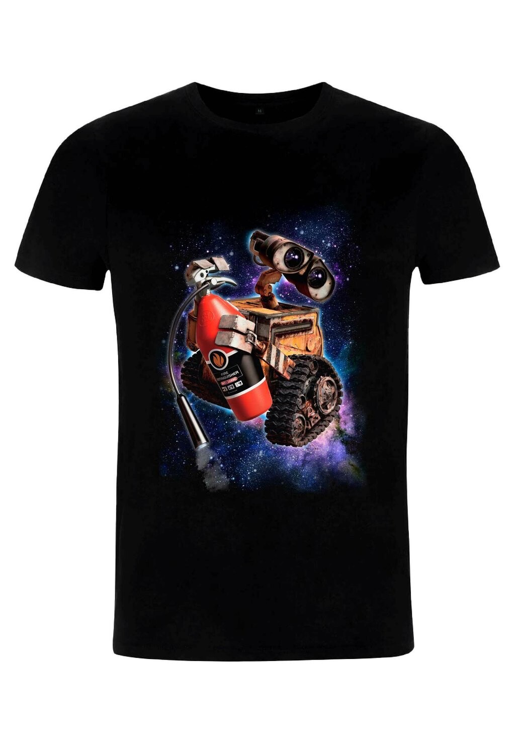 

Футболка с принтом WALL-E SPACE WALLE UNISEX Henry Tiger, черный