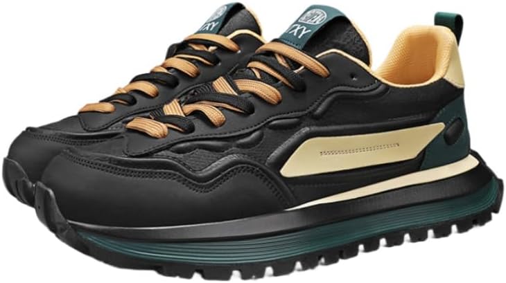 

Мужские массивные дышащие кроссовки из сетки - обувь с амортизирующей стелькой, кеды «папа», всесезонные зеленые и бежевые повседневные кроссовки для ходьбы и бега Clolinde