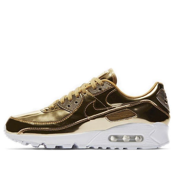 Кроссовки air max 90 Nike, золотой
