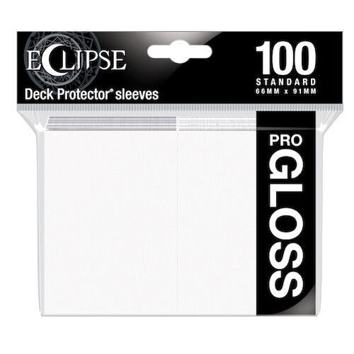 

Чехол для карточек Eclipse Pro Gloss Standard Sleeves: Arctic White (100) Ultra Pro