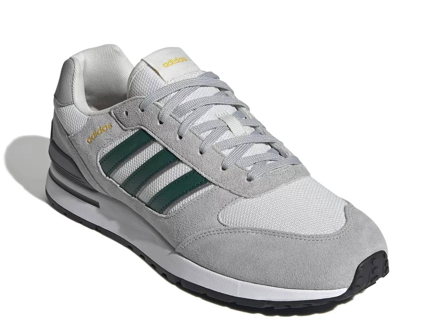 

Кроссовки Adidas Run 80 — мужские, серые/зеленые