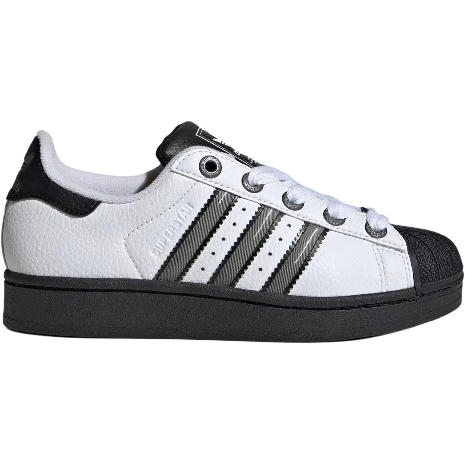 Adidas Originals Superstar 2 Low top детские скейтбординг кроссовки белые unisex — фото 2