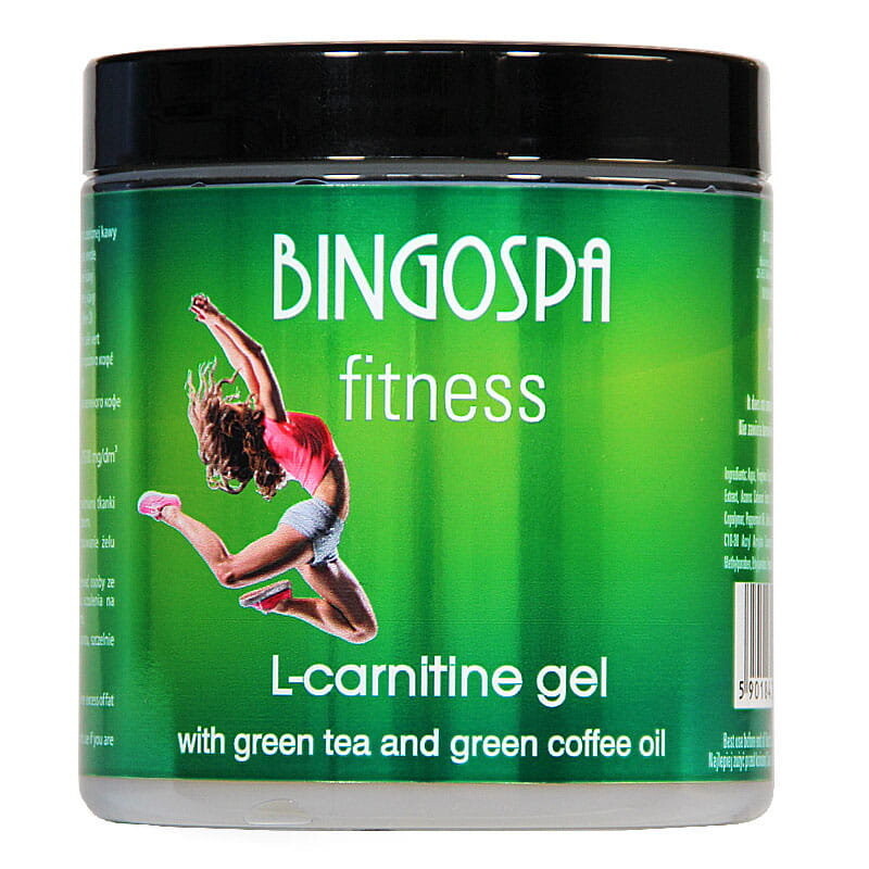 

BINGOSPA Fitness, L-карнитин гель с маслом зеленого чая и зеленого кофе, 250г