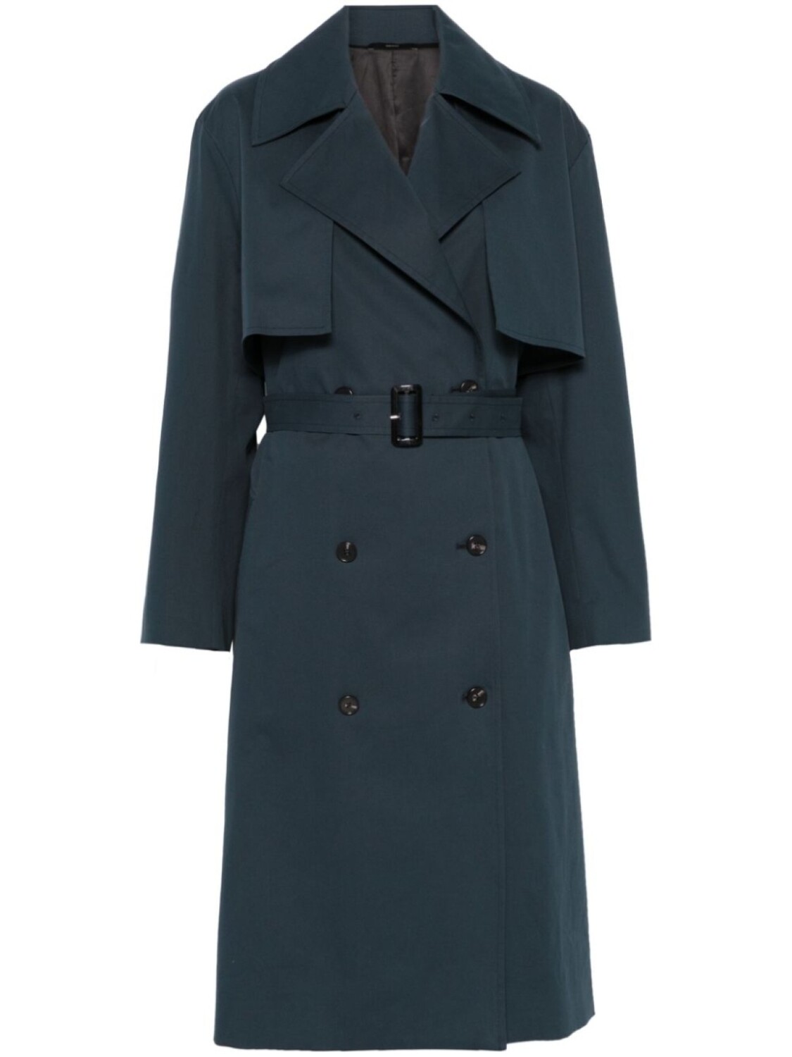 

Paul Smith двубортный тренч, синий