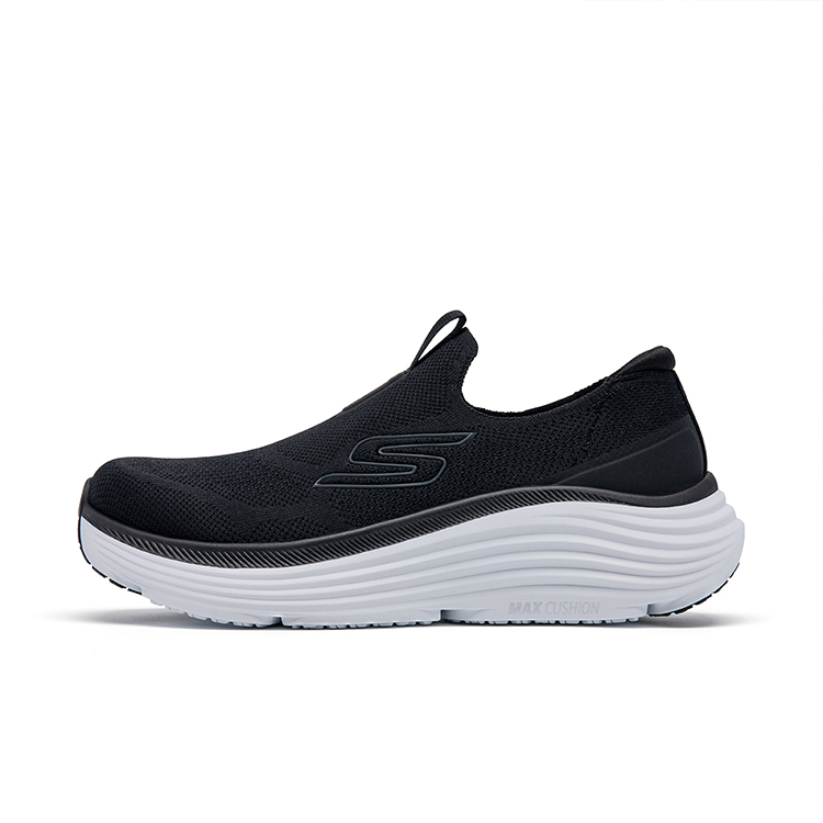 

Мужские нескользящие низкие кроссовки для ходьбы Skechers, Black